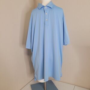 Peter Millar Summer Comfort XL shirt polo button collar stretch lighweight